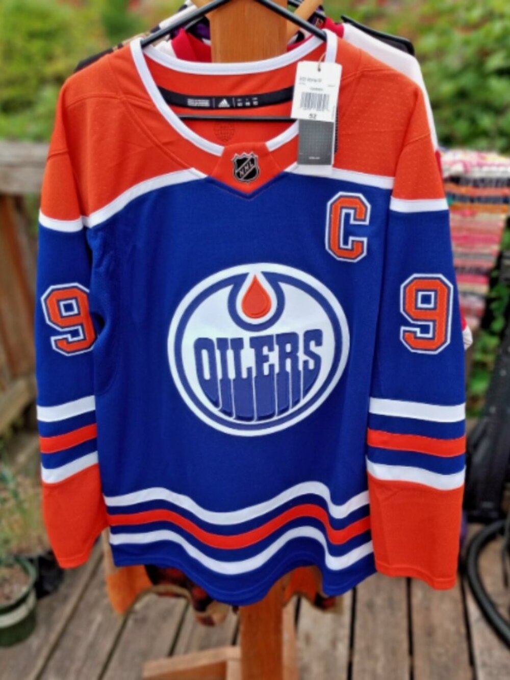 (52) NWT Edmonton Oilers Adidas Connor McDavid NHL Hockey Jersey